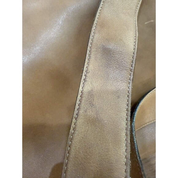 Coach 9183 British Tan Glove-Tanned Leather Duffle Sac Shoulder Bag Vintage - Picture 12 of 16